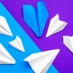 aviones de papel