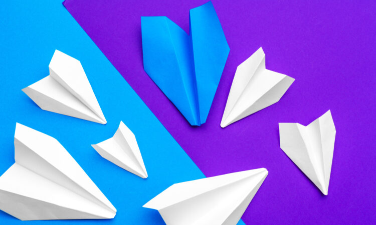 aviones de papel