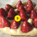 receta de corazones de fresas