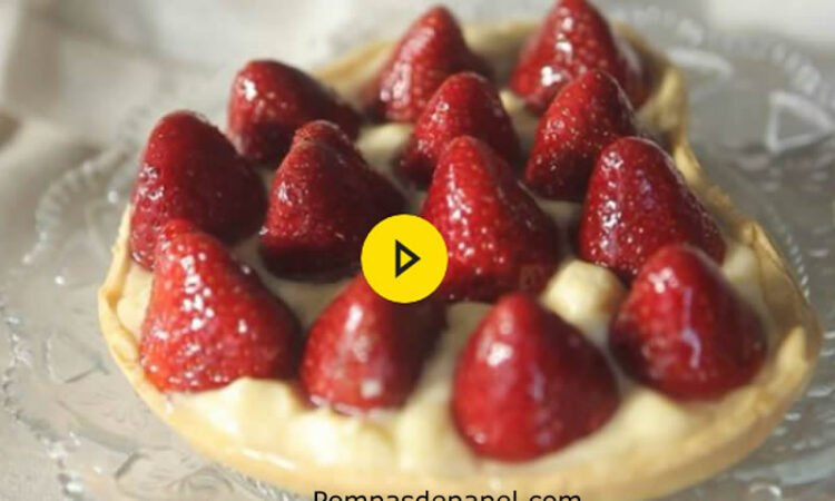 receta de corazones de fresas