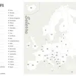 Los Mapas Políticos De Europa Mudos En PDF Para Descargar